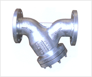 Cast Steel Y Type Strainer Flanged End Manufacturer Pune India