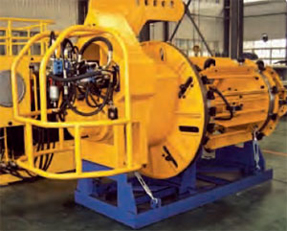 GROOVING MACHINE & WELDING MACHINE OF LONG DISTANCE TRANSPORTATION PIPELINE